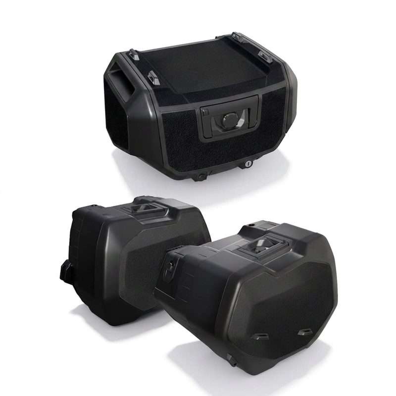 Adesivi Crystal Ruvido compatibili con BMW GS 1300 2023-2026 Valigie e Bauletto Vario