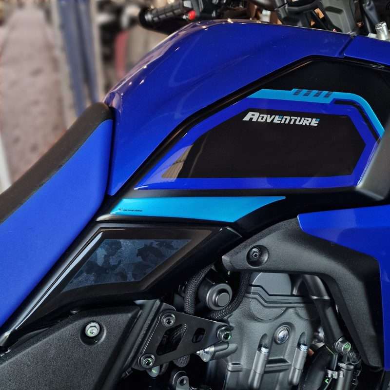 Adhesivos Moto compatibles Yamaha Tenere 700 2025-2026 Blue Tanque Laterales
