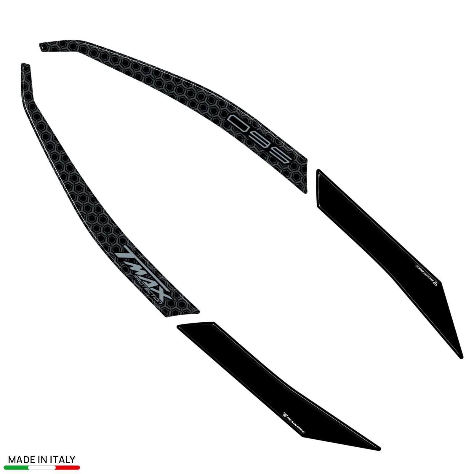 Autocollant Moto 3D compatibles avec Yamaha TMax 560 2025-2026 Poignées Passagers – Image 2