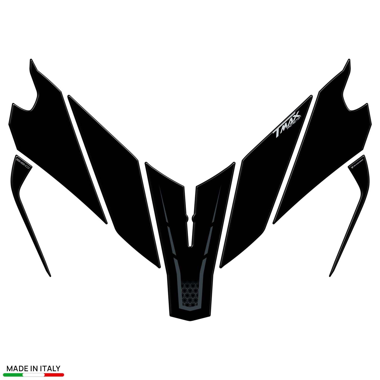 Adhesivos 3D compatibles con Yamaha TMax 560 2025-2026 Máscara Frontal Faro - Imagen 2