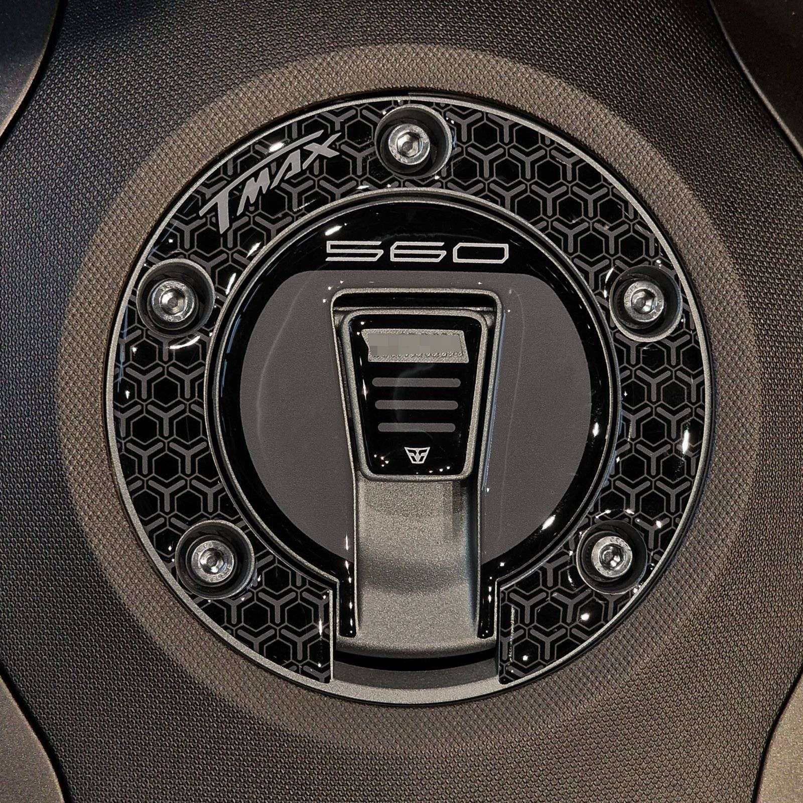 Pegatinas 3D Moto compatibles con Yamaha TMax 560 2025-2026 Tapon Deposito