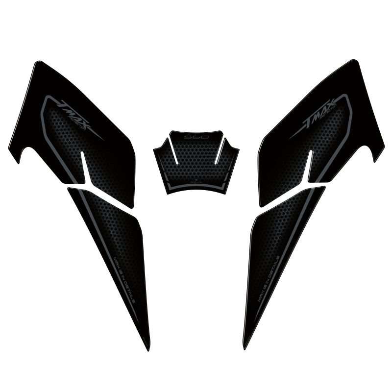 Kit Adhesivos 3D compatibles con Yamaha TMax 560 2025-2026 Consola y Plataforma Completa