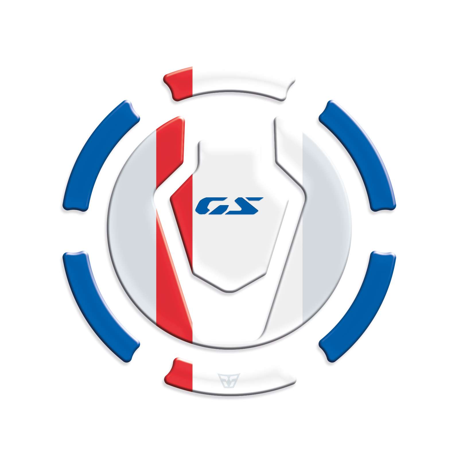 Adesivi 3D compatibili con BMW F 450 GS 2026 Trophy Protezioni Tappo Serbatoio - immagine 2