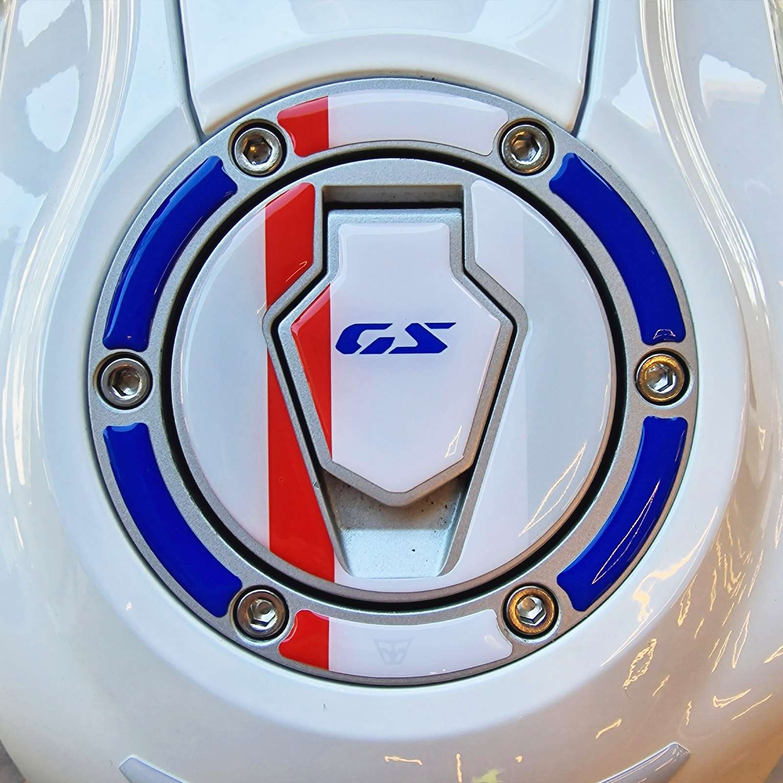 Adesivi 3D compatibili con BMW F 450 GS 2026 Trophy Protezioni Tappo Serbatoio