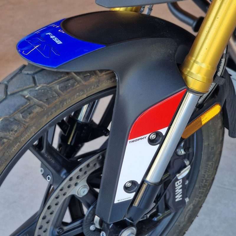 Adhesivos 3D Moto compatibles con BMW F 450 GS 2026 Trophy Guardabarros