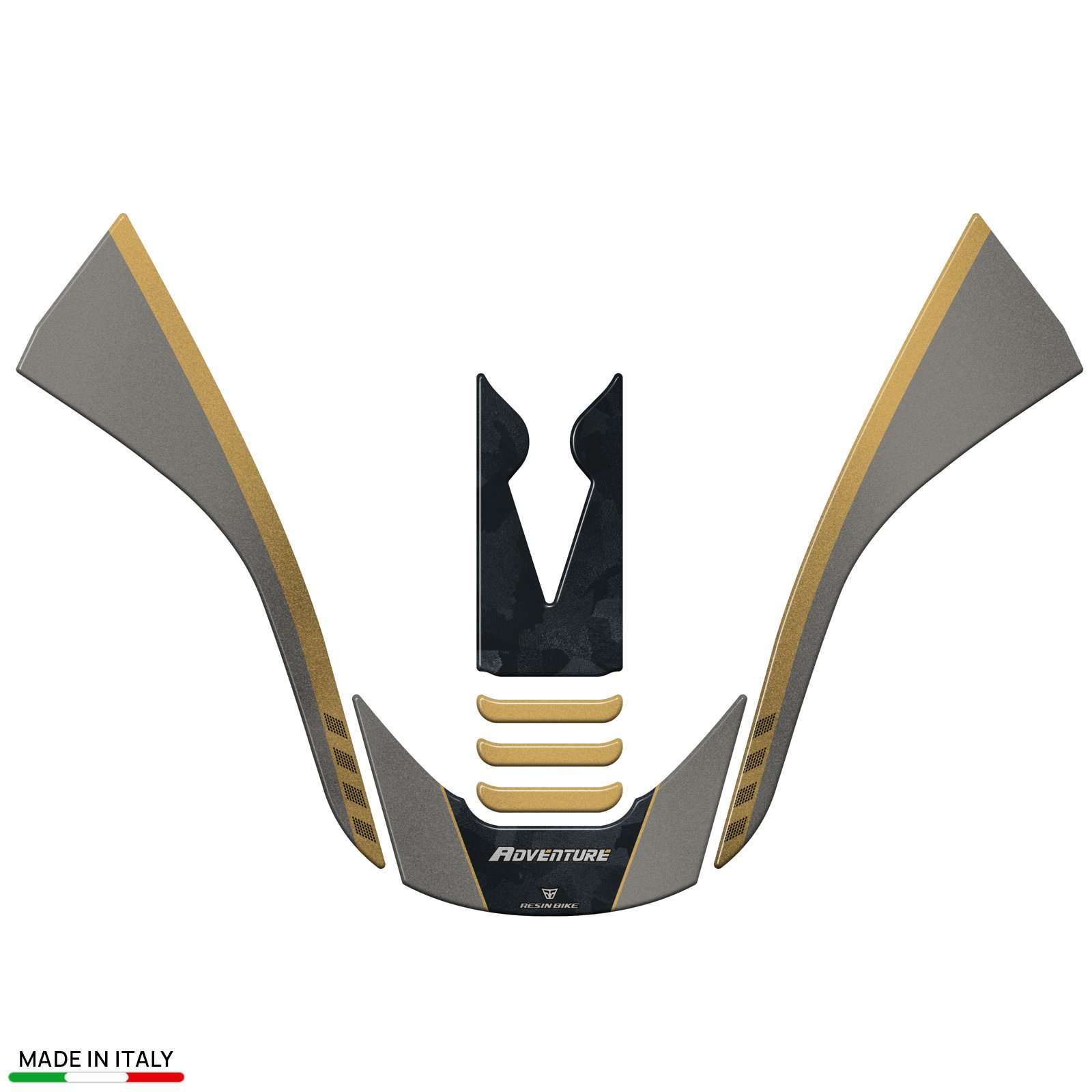 Adhesivos 3D Moto compatibles con Yamaha Tenere 700 2025-2026 Titanium Guardabarros - Imagen 2