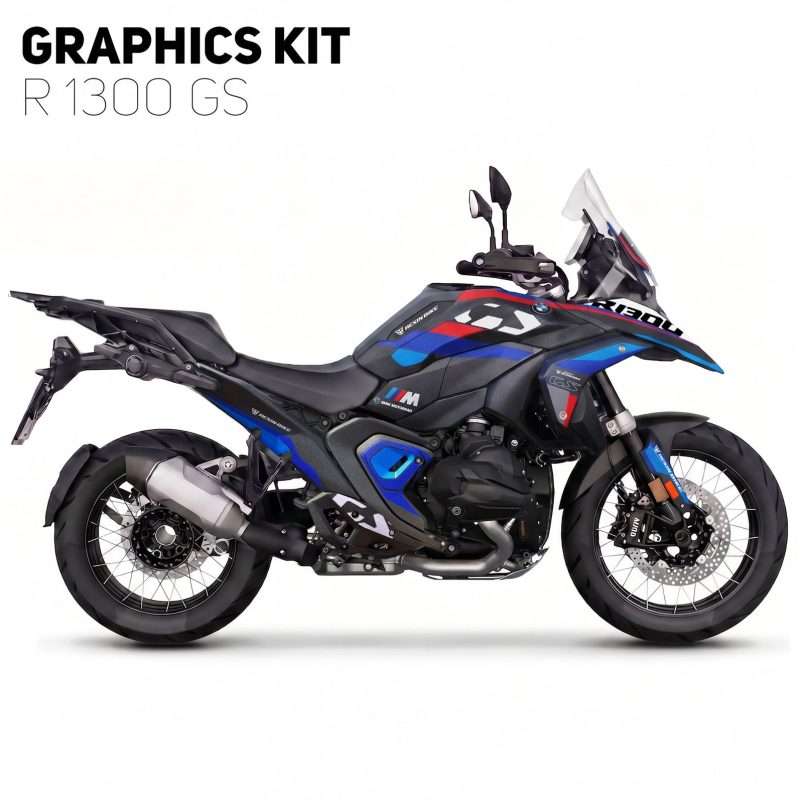 Kit Gráficos Crystal Rugoso BMW GS 1300 2023-2027 M Sport Grip Depósito Completo