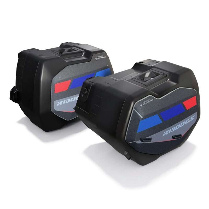 Adhesivos Crystal Rugoso compatibles BMW GS 1300 2023-2027 M Sport Maletas Vario