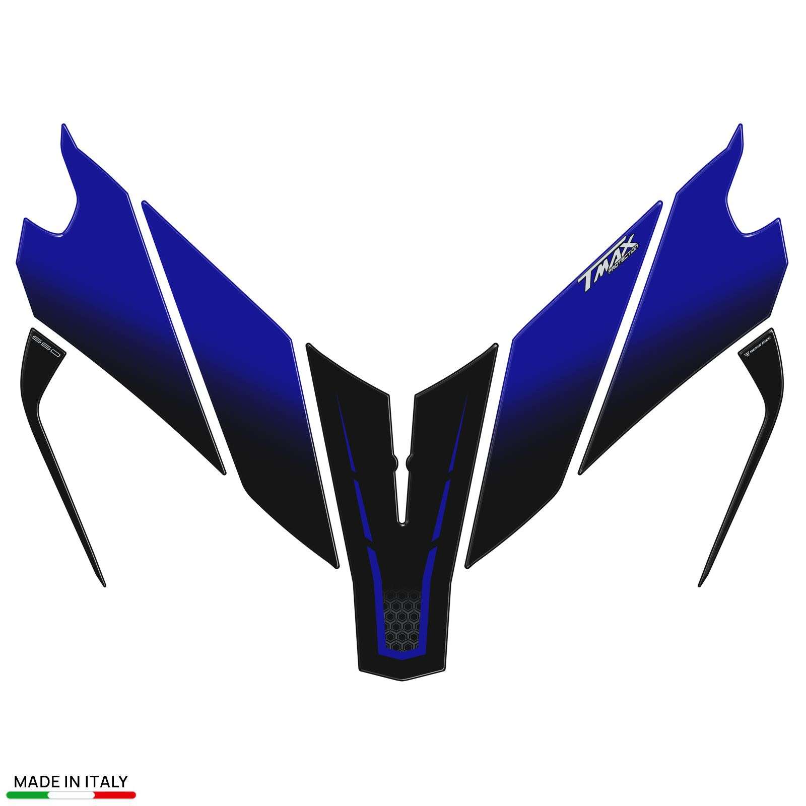 Adhesivos 3D compatibles con Yamaha TMax 560 2025-2026 Icon Blue Máscara Frontal Faro - Imagen 2