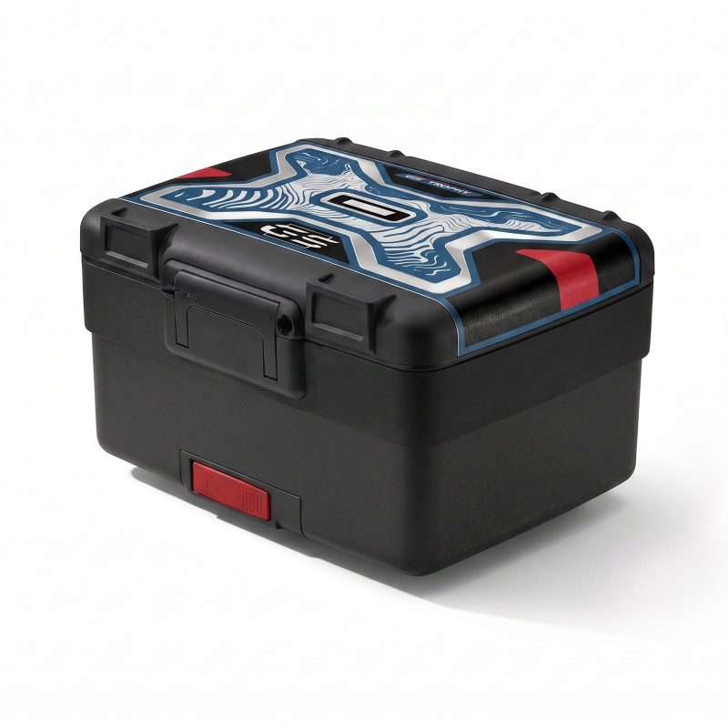 Adhesivos Crystal Rugoso compatibles con BMW GS 1250 Trophy Vario Top Case Moto